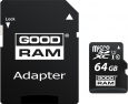 goodram M1AA R100 microSDXC 64GB Kit, UHS-I U1,...