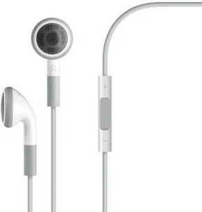 Apple iPod earphones with remote control and microphone