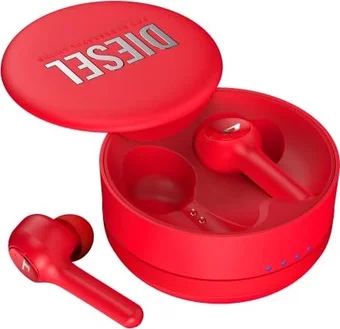 Diesel True wireless Earbuds red