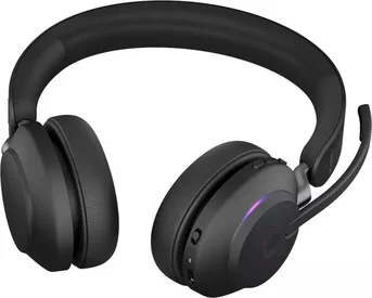 Jabra Evolve2 65 стерео USB-A UC with Charging Stand black
