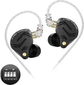 KZ ZS12 Pro X Tunable Version без микрофона