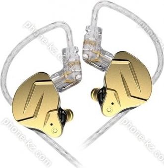 KZ ZSN Pro X without microphone gold