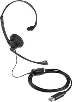 Kensington USB моно гарнитура с микрофоном and volume control