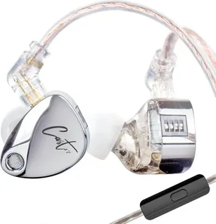 KZ Castor с микрофоном Silver