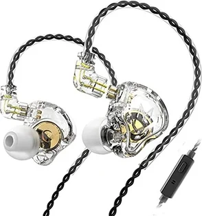 TRN MT1 Clear с микрофоном