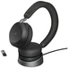Jabra Evolve2 75 USB-A MS Teams с зарядной станцией black