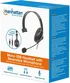 Manhattan моно USB гарнитура with reversible microphone