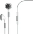 Apple iPod earphones with remote control and microphone