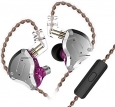 KZ ZS10 Pro with microphone purple