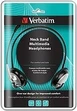 Verbatim multimedia with neck band