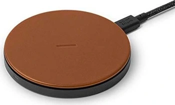 Native Union Drop Classic Leather беспроводная Charger brown
