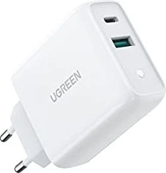 Ugreen USB Type C/USB wall Charger 36W white