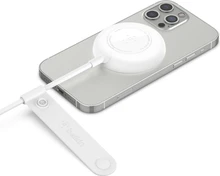 Belkin BoostCharge magnetic portable беспроводная Charger Pad 7.5W without power supply white