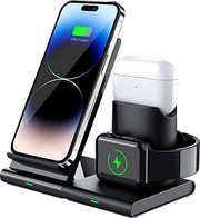 Hoidokly 3 in 1 беспроводная Charger black