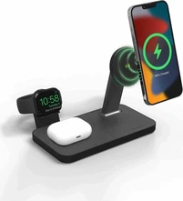 mophie Snap+ 3-в-1 беспроводная Charging Stand black