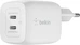 Belkin BoostCharge Pro USB-C-GaN charger с 2 разъемами и PPS (45W) white
