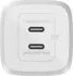 Belkin BoostCharge Pro USB-C-GaN charger with two connectors and PPS (45W) white