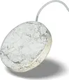 Einova wireless Ladestein white marble