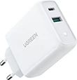 Ugreen USB Type C/USB wall Charger 36W white