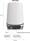 Netgear Orbi Wi-Fi 6E, 960 Serie RBKE963, AXE11000, Router und 2x Repeater Set, 3er-Bundle