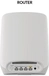 Netgear Orbi Wi-Fi 6, 760 Serie RBK763S, AX5400, Router und 2x Repeater Set, 3er-Bundle