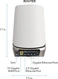 Netgear Orbi Wi-Fi 6E, 960 Serie RBKE962, AXE11000, Router und Repeater Set, 2er-Bundle