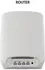 Netgear Orbi Wi-Fi 6, 760 series, AX5400, RBK762S, Router and satellite set, double-Bundle