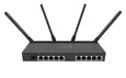 MikroTik RouterBOARD RB4011 WLAN-Router, 10x...